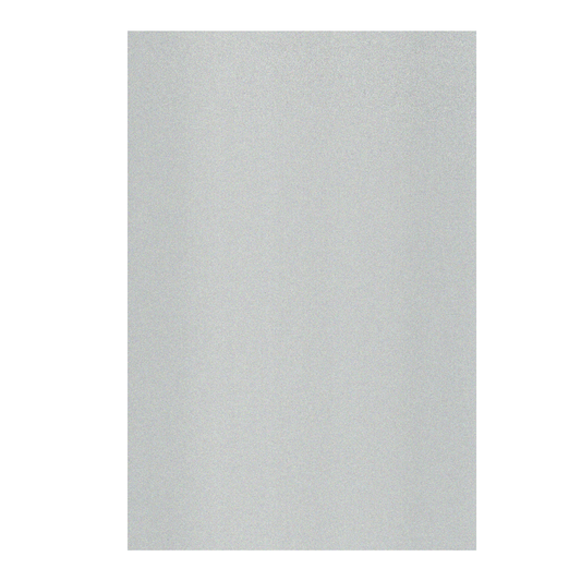 Pearlized silver aluminium photo print sheet