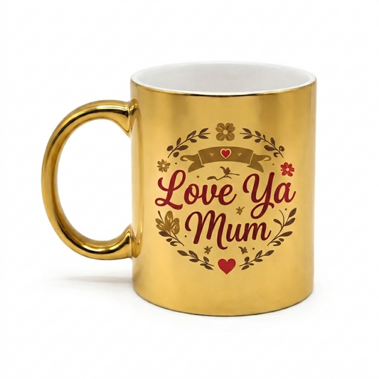 Personalised Gold Plated Mug β Luxury Custom Gift