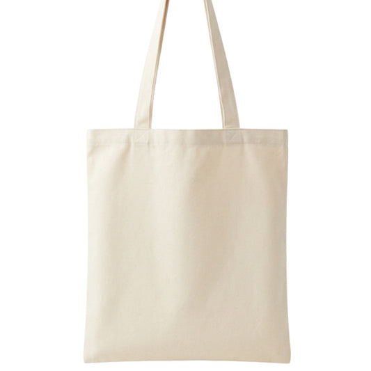 Personalised Flower Tote Bag | Custom Text