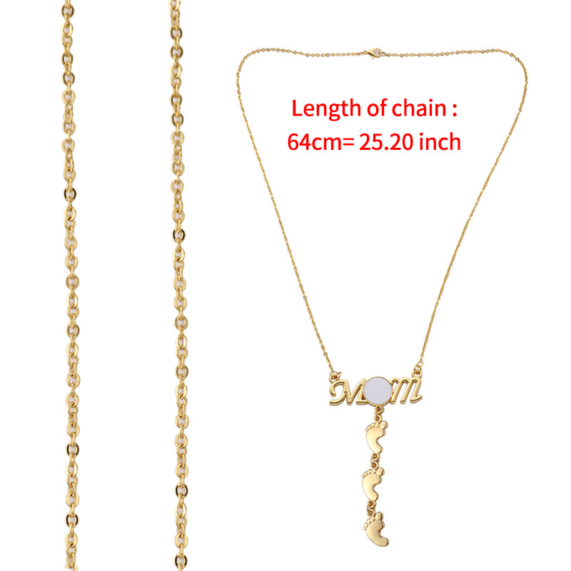 Personalised Photo Necklace - Unique Gift for Mum
