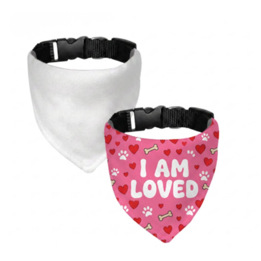 Personalised Pet Scarf – Custom Name or Photo Dog & Cat Bandana