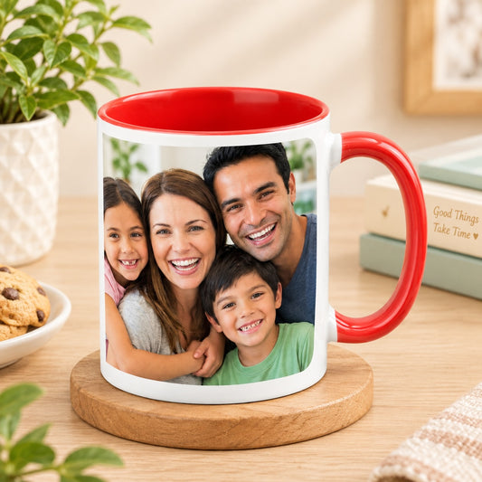 Personalised Coloured Mugs – Live 3D Preview