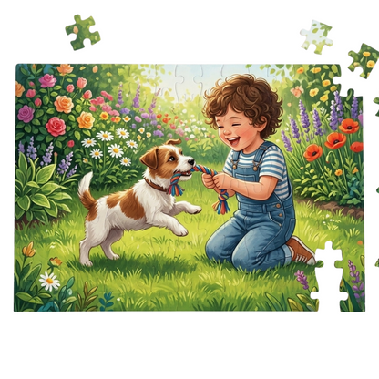 Personalised Photo Jigsaw Puzzle With Love | Custom Photo Gift Australia