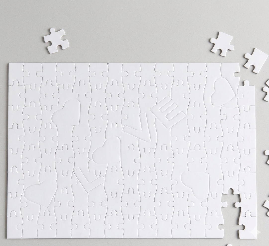 Personalised Photo Jigsaw Puzzle With Love | Custom Photo Gift Australia