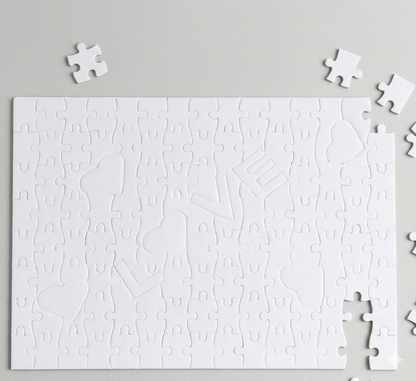 Personalised Photo Jigsaw Puzzle With Love | Custom Photo Gift Australia