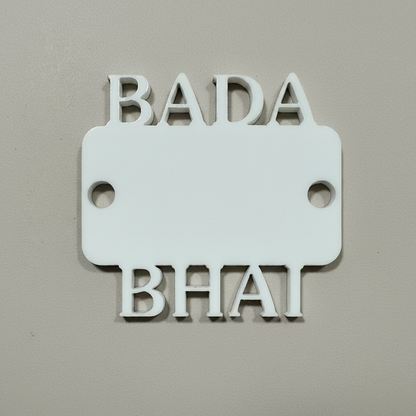 Personalised Acrylic Rakhi | Multiple Shapes | Free Delivery