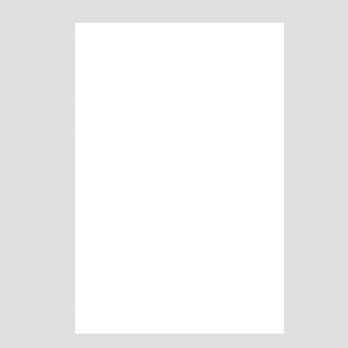 Pearlized white aluminium photo print sheet