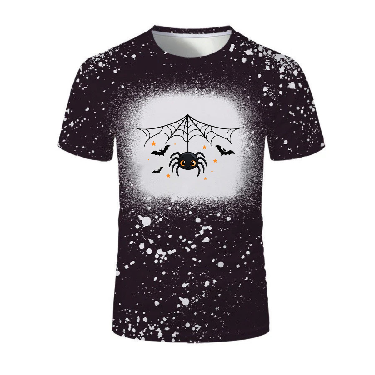 Halloween Bleached Splatter T-Shirt