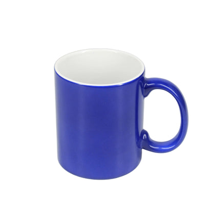 Blue magic mug 11oz heat reveal personalised photo mug