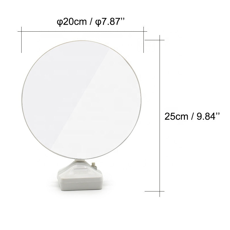 Personalised LED Magic Mirror - Round Shape - Measurements