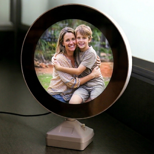Personalised LED Magic Mirror – Round Shape