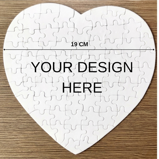Personalised Heart-Shaped Photo Jigsaw Puzzle | Custom Photo Gift Australia
