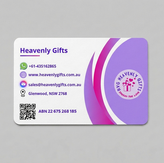 Metal Business Cards - Dual Sided (Sets of 25)