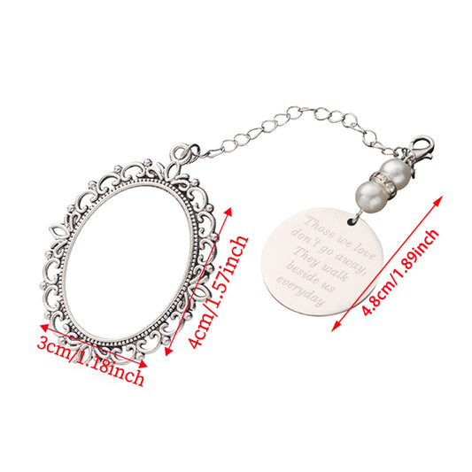 Personalised Memorial Photo Charm