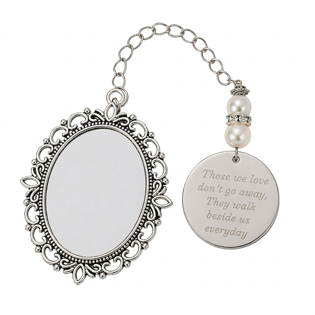 Personalised Memorial Photo Charm