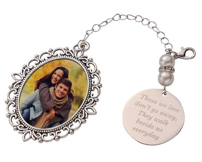 Personalised Memorial Photo Charm