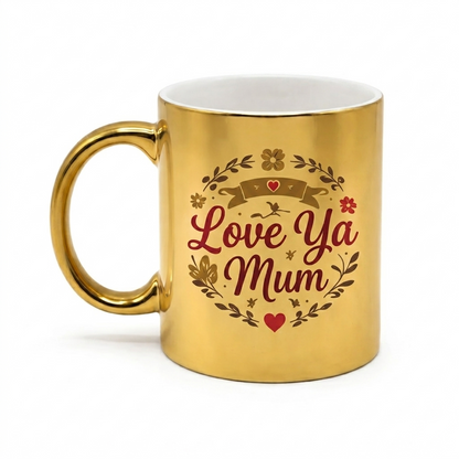 Personalised Gold Plated Mug – Luxury Custom Gift