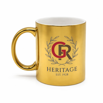 Personalised Gold Plated Mug – Luxury Custom Gift