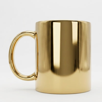 Personalised Gold Plated Mug – Luxury Custom Gift