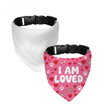 Personalised Pet Scarf – Custom Name or Photo Dog & Cat Bandana