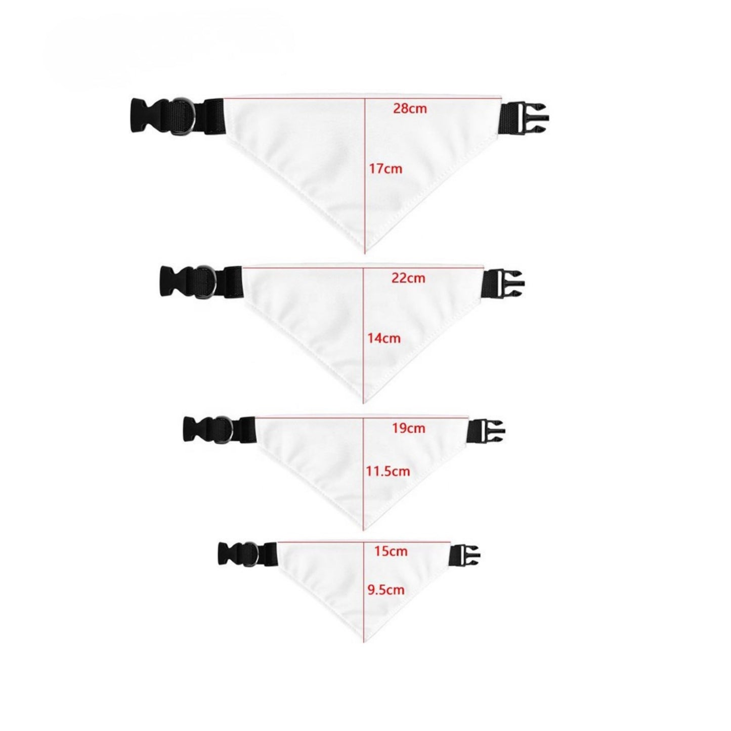 Personalised Pet Scarf – Custom Name or Photo Dog & Cat Bandana