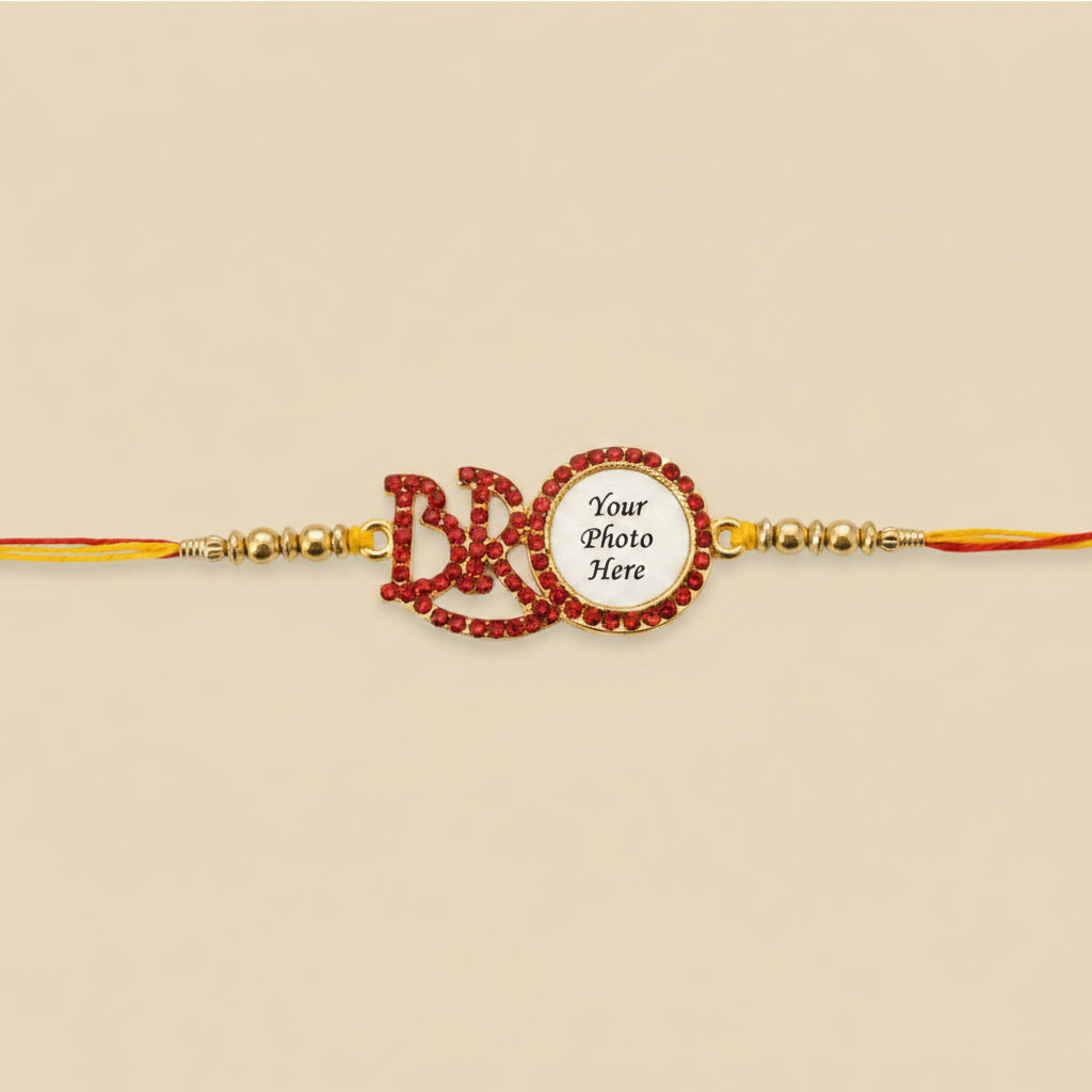Personalised Bro Rakhi Bracelet – Free Delivery