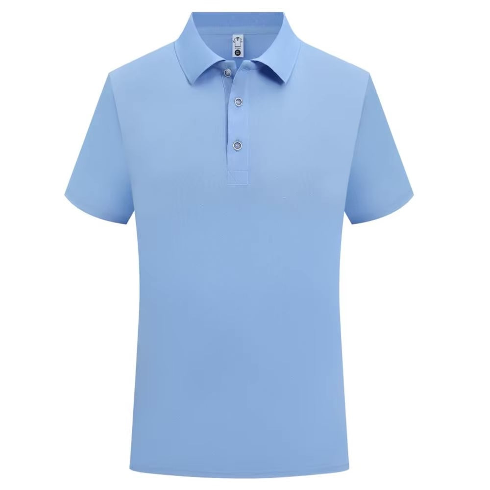 Personalised sky-blue colour polo shirt