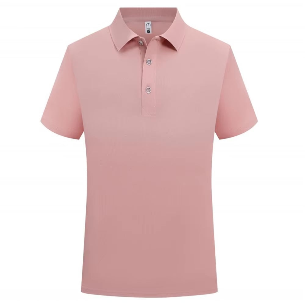 Personalised dull pink colour polo shirt