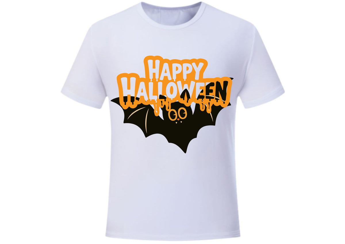 Halloween White T-Shirt
