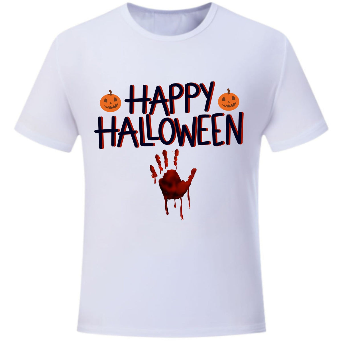 Halloween White T-Shirt