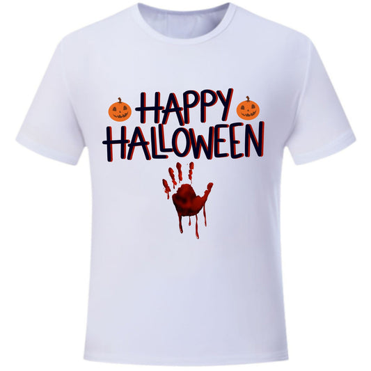 Halloween White T-Shirt
