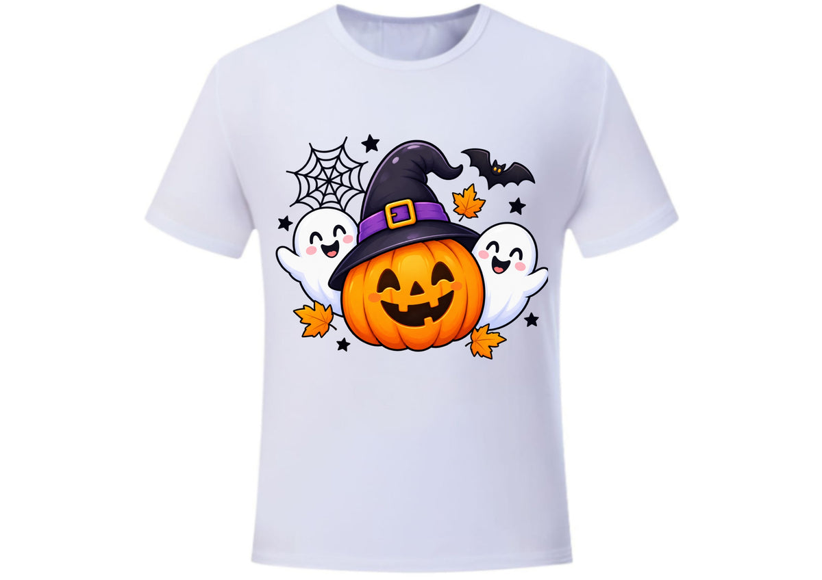 Halloween White T-Shirt