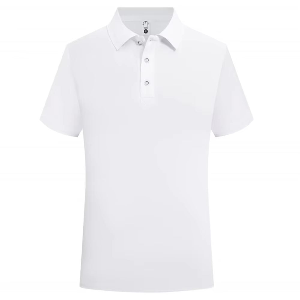 Personalised white colour polo shirt