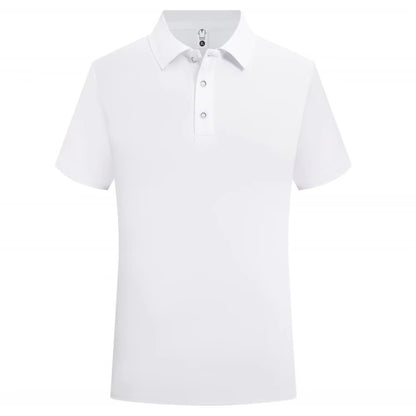 Personalised white colour polo shirt