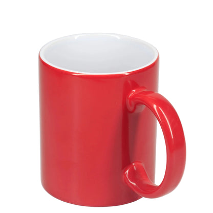 Red magic mug 11oz heat reveal personalised photo mug