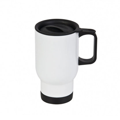 Personalised travel mug with custom design