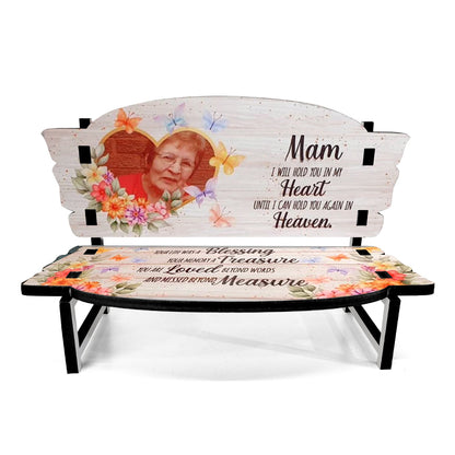 Personalised Photo Display Bench Sample