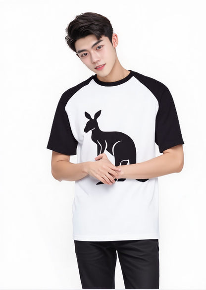 Personalised Black Sleeves T-shirt - Sample