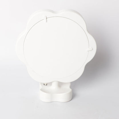 Personalised LED Magic Mirror - Flower Shape - Back View