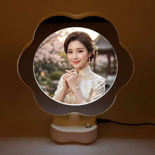 Personalised LED Magic Mirror – Flower Shape