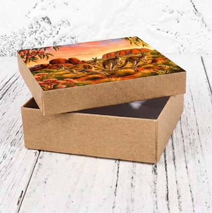 Kangaroo Jigsaw Puzzle | Australian Animal Gift
