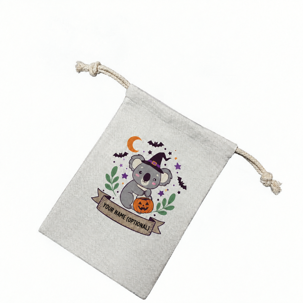 Koala bag with name placeholder