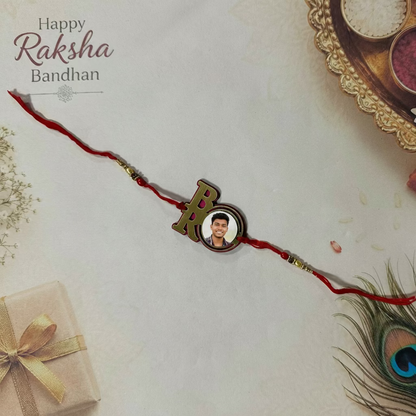Personalised Acrylic & MDF Rakhi Bracelet | Variety of Styles | Free Delivery