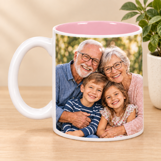 Personalised Coloured Mugs – Live 3D Preview