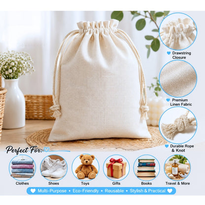 Personalised Drawstring Bags | Custom Gift Pouches