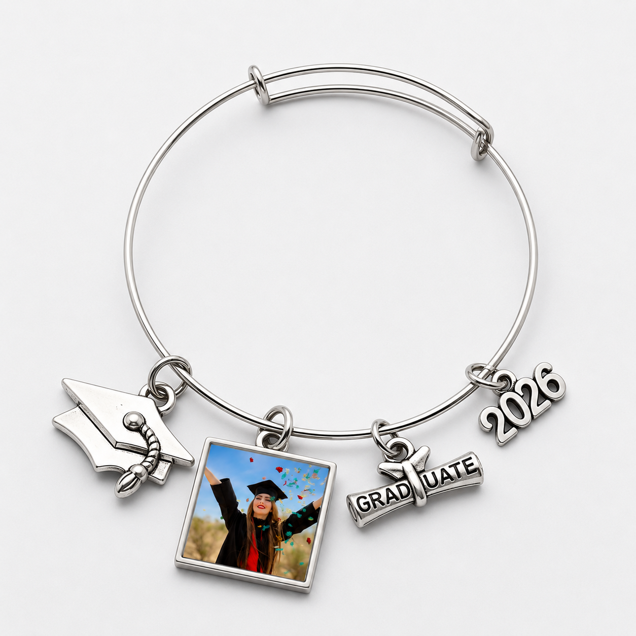 Personalised Graduation Bracelet | Year 2026