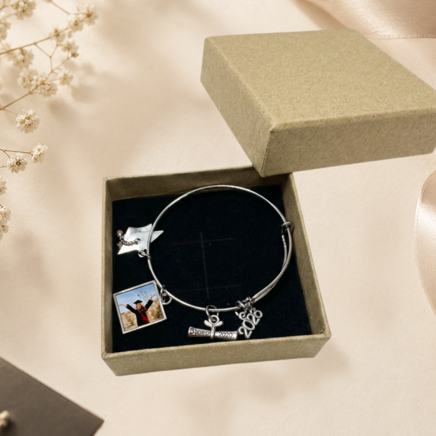 Personalised Graduation Bracelet | Year 2026