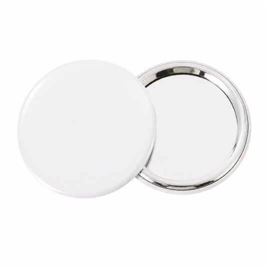 Personalised Pocket Mirror Badge 58mm