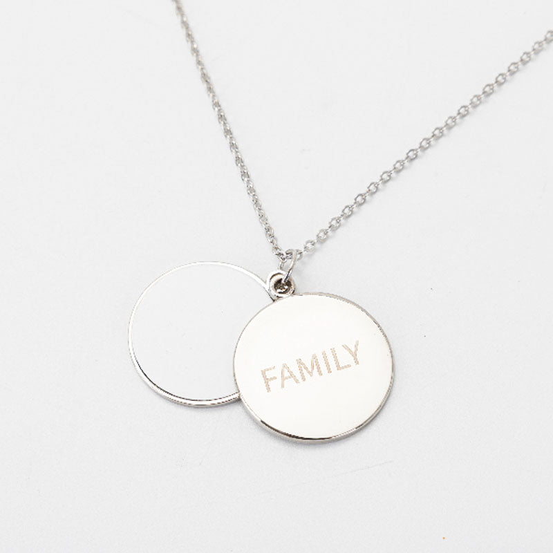 Personalised Round Sliding Locket