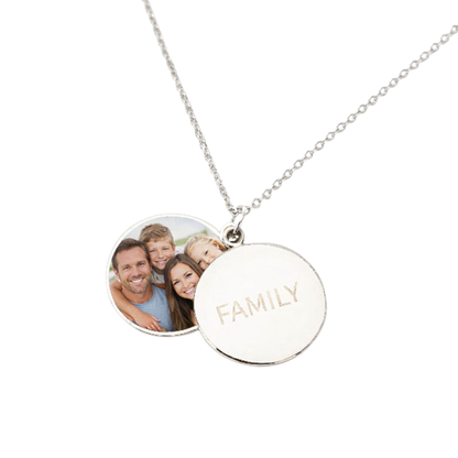 Personalised Round Sliding Locket